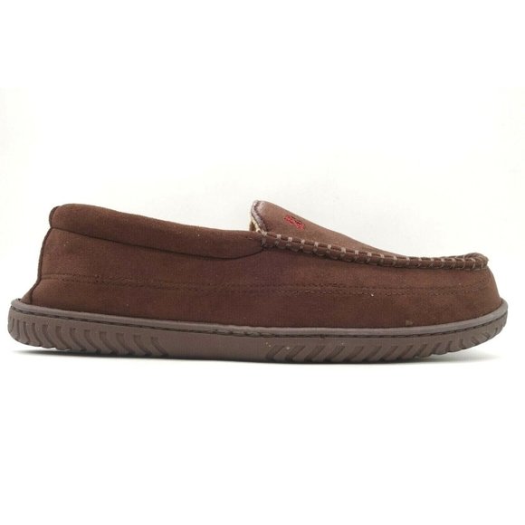 Izod | Shoes | Izod Brown Moc Toe Lounge Slippers Shoes Mens  display picture 2